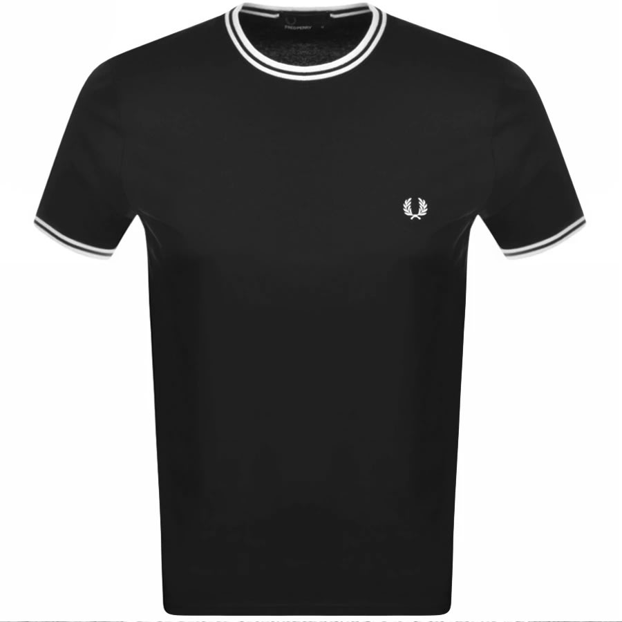 Alternative Image for ProductFred Perry Twin Tipped T Shirt Black1